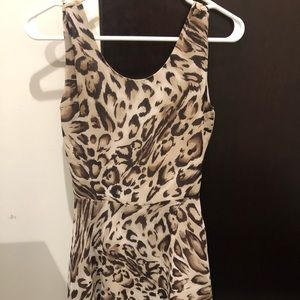 Lovers and Friends Leopard dress XS